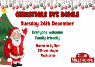 Xmas eve Social Bowls